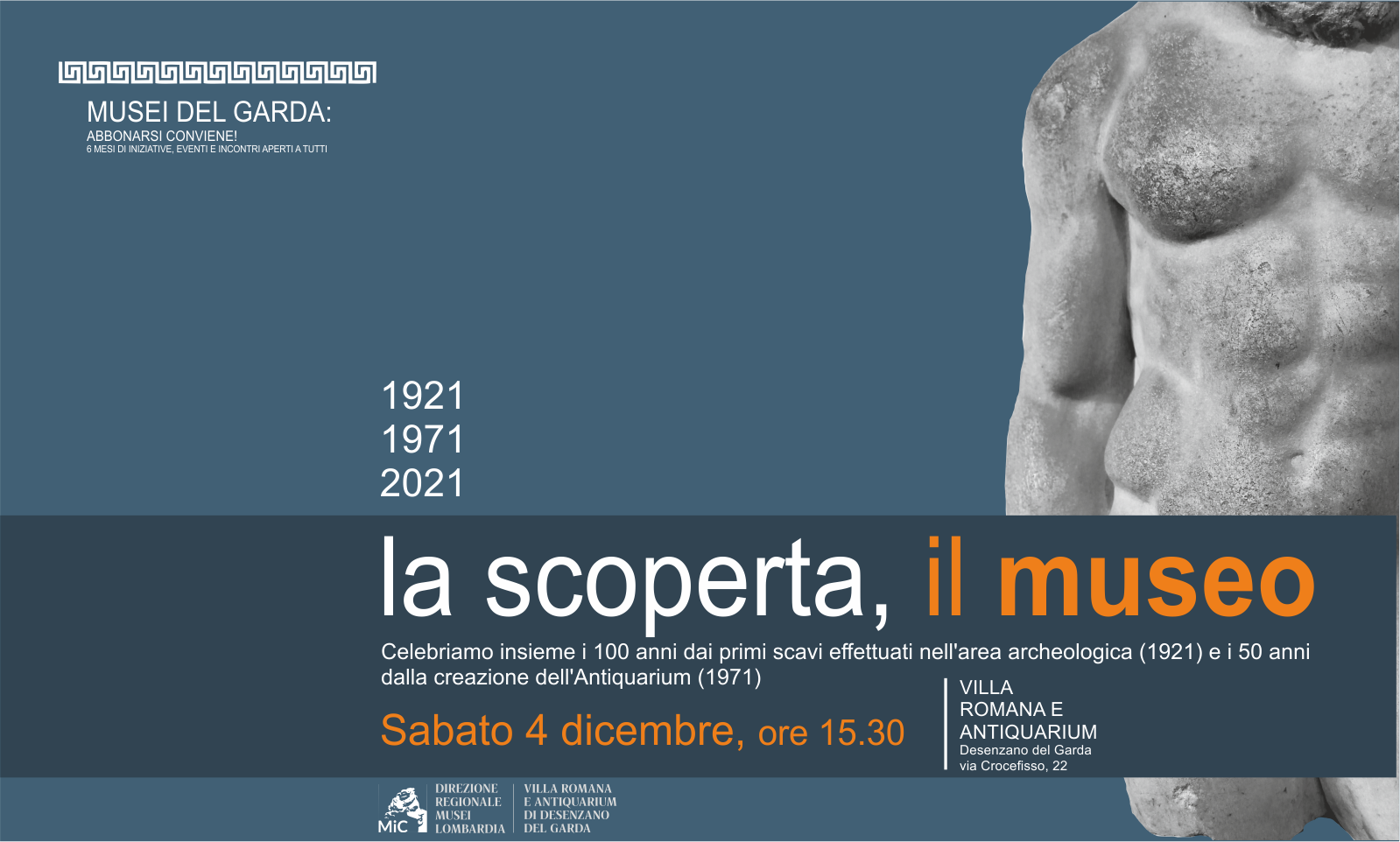 La scoperta, il museo